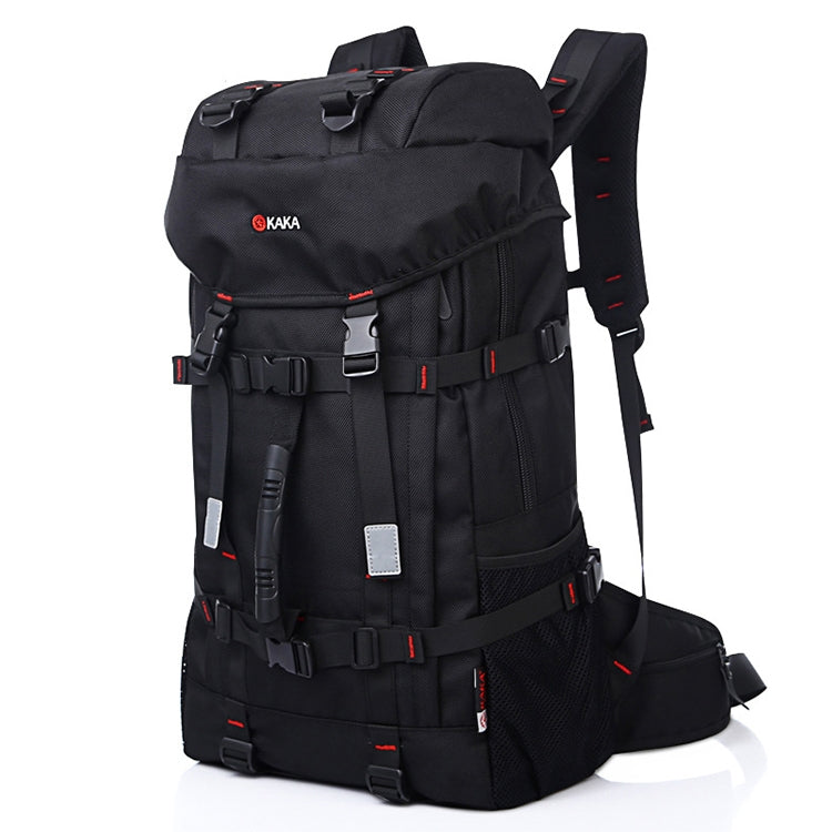 KAKA Large Capacity Travel Backpack Outdoor Oxford Cloth 55L Waterproof Mountaineering Shoulders Bag with Lock