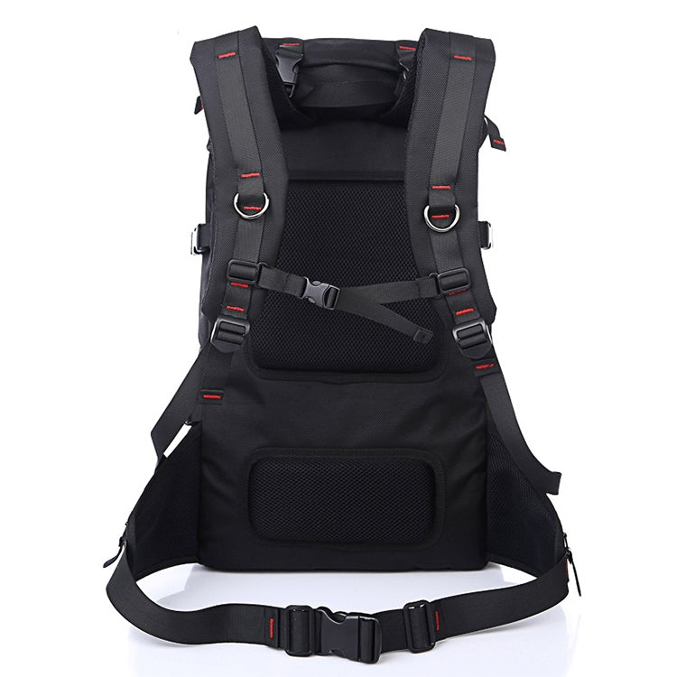 KAKA Large Capacity Travel Backpack Outdoor Oxford Cloth 55L Waterproof Mountaineering Shoulders Bag with Lock