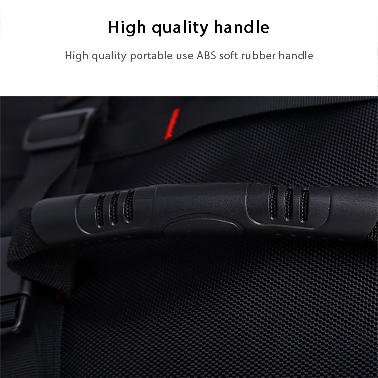 KAKA Large Capacity Travel Backpack Outdoor Oxford Cloth 55L Waterproof Mountaineering Shoulders Bag with Lock