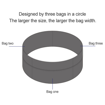 Personal Large-capacity Stretch Tablet Pockets Travel Anti-theft Bag Phone Bag,Size: M, Size: M