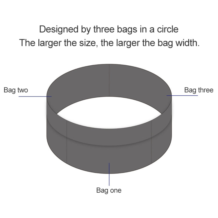 Personal Large-capacity Stretch Tablet Pockets Travel Anti-theft Bag Phone Bag, Size: XL