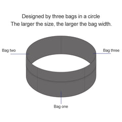 Personal Large-capacity Stretch Tablet Pockets Travel Anti-theft Bag Phone Bag, Size: XL