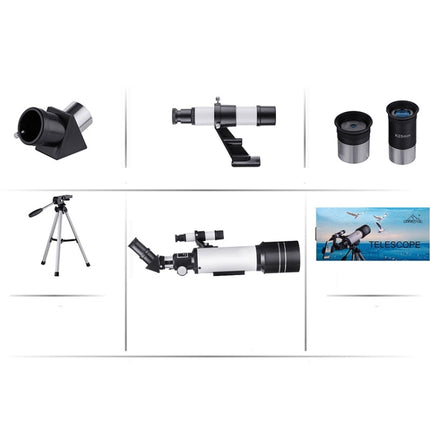 WR852 16x/66x70 High Definition High Times Astronomical Telescope with Tripod, 66x70 Blue