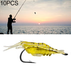 Artificial Shrimp with Hook / Natural