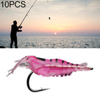 Pink Shrimp with Hook / Pink