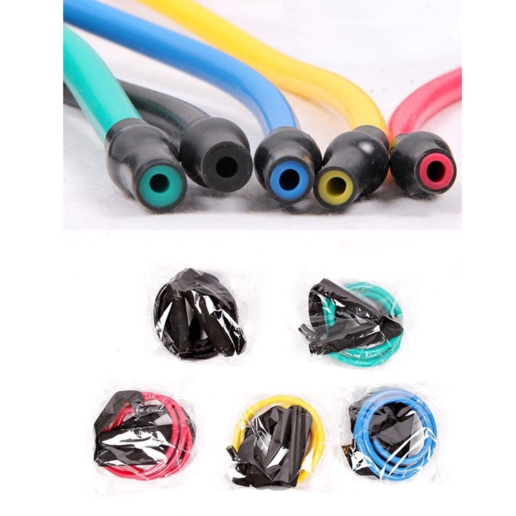 Fitness Exercise Resistance Bands Stretch Elastic Rope Workout Yoga Rally Muscle Training Exercise Rope, Size:5*9*1200mm, Random Color Delivery, Size:5*9*1200mm