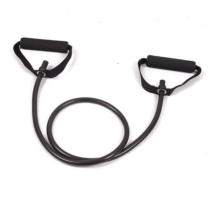 Fitness Exercise Resistance Bands Stretch Elastic Rope Workout Yoga Rally Muscle Training Exercise Rope, Size:6*9*1200mm, Random Color Delivery