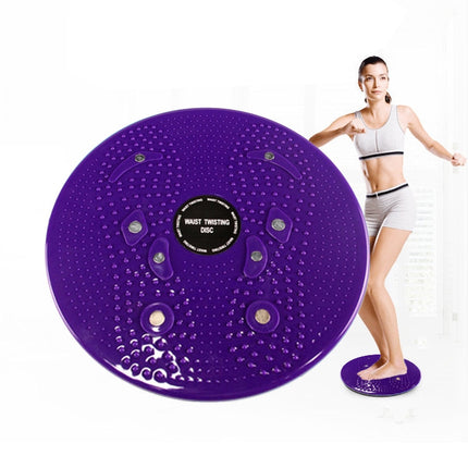 Aerobic Exercise Fitness Magnet Wriggling Waist Disk Twist Board, Size: 25*3cm, zm-8016 (Blue), zm-8016 (Purple)