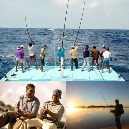 JL200 Plating Plastic 3 Ball Bearings Handle Fishing Spinning Reel  with Transparent Lines, JL200