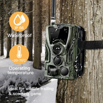 HC801G 3G WCDMA Waterproof IP66 IR Night Vision Security Hunting Trail Camera, 120 Degree PIR Angle