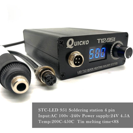 MINI T12-951 LED Soldering Station Electronic Welding Iron Portable Welding Tool, T12-951