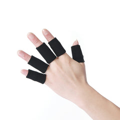 5 in 1 Nylon Movement Protector Finger Sleeve, 5 in 1 Nylon Finger Sleeve(Blue), 5 in 1 Nylon Finger Sleeve(Black)