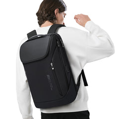 Bange BG-2517 Men Business Backpack with USB Port, Size: 48 x 31 x 16cm, 48 x 31 x 16cm(Black), 48 x 31 x 16cm(Grey)