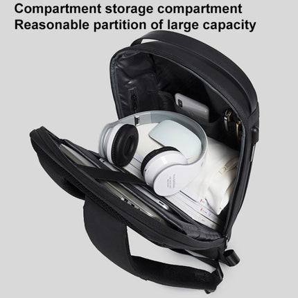 Bange BG-7225 Men Waterproof Anti-theft Backpack, Size: 48 x 32 x 15cm, 48 x 32 x 15cm(Black), 48 x 32 x 15cm(Grey)