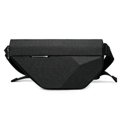 Bange BG-7502 Men Pyramid Hard Shell Waterproof Crossbody Chest Bag, Size: 35 x 18 x 5cm, 35 x 18 x 5cm(Black), 35 x 18 x 5cm(Grey)