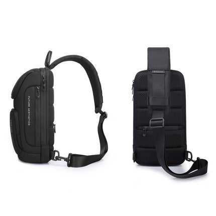 Bange BG-7565 Men Oxford Cloth Waterproof Anti-theft Crossbody Chest Bag, Size: 34 x 17.5 x 11cm, 34 x 17.5 x 11cm(Black), 34 x 17.5 x 11cm(Green), 34 x 17.5 x 11cm(Grey), 34 x 17.5 x 11cm(Blue), 34 x 17.5 x 11cm(Red)