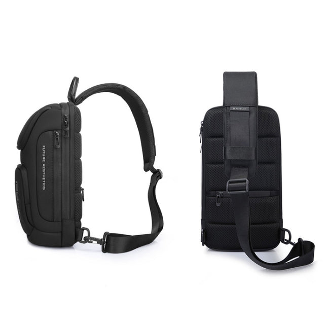 Bange BG-7565 Men Oxford Cloth Waterproof Anti-theft Crossbody Chest Bag, Size: 34 x 17.5 x 11cm, 34 x 17.5 x 11cm(Black), 34 x 17.5 x 11cm(Green), 34 x 17.5 x 11cm(Grey), 34 x 17.5 x 11cm(Blue), 34 x 17.5 x 11cm(Red)
