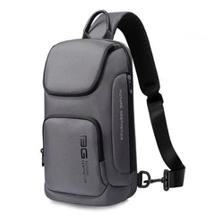 Bange BG-7565 Men Oxford Cloth Waterproof Anti-theft Crossbody Chest Bag, Size: 34 x 17.5 x 11cm, 34 x 17.5 x 11cm(Black), 34 x 17.5 x 11cm(Green), 34 x 17.5 x 11cm(Grey), 34 x 17.5 x 11cm(Blue), 34 x 17.5 x 11cm(Red)