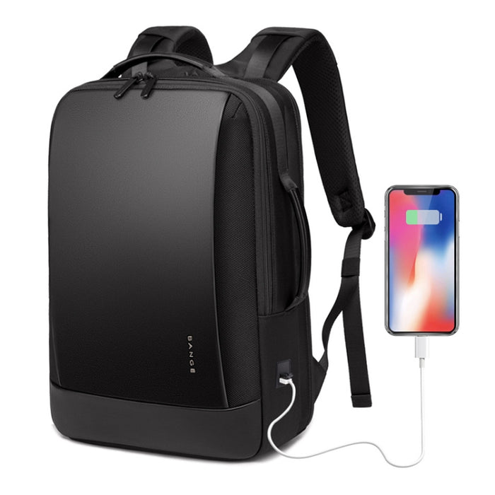 Bange BG-S52 16 inch Men Oxford Cloth Waterproof Backpack with USB Port, 16 inch Oxford Cloth