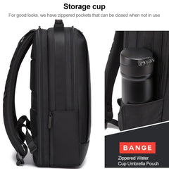Bange BG-S52 16 inch Men Oxford Cloth Waterproof Backpack with USB Port