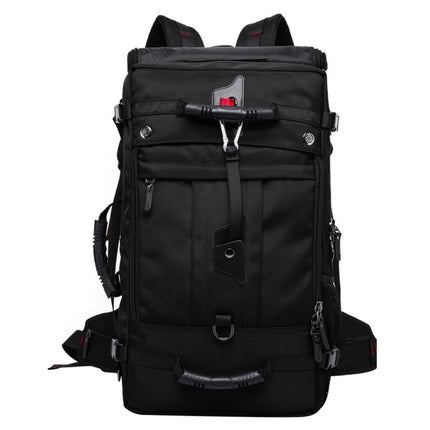 KAKA kaka2070 Oversized Version Men Oxford Cloth Waterproof Backpack Mountain Bag, Capacity: 50L, 50L(Army Green), 50L(Black), 50L(Blue)