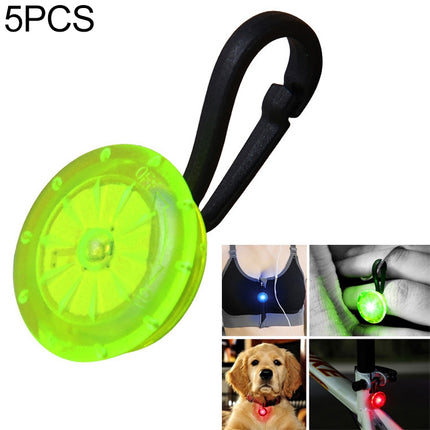 5 PCS Camping Night Running Arm Luminous Hanging Buckle Safety Light, 5 PCS Safety Light, 5 PCS afety Light
