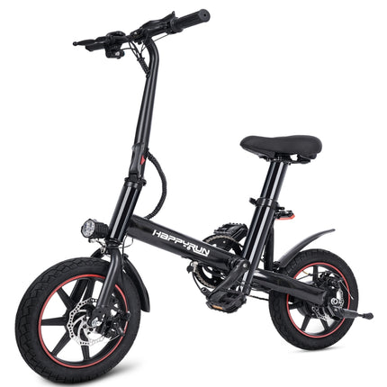 HAPPYRUN HR-X40 350W 36V / 6AH Electric Bicycle with 14 inch Tires, EU Plug, HR-X40 EU Plug