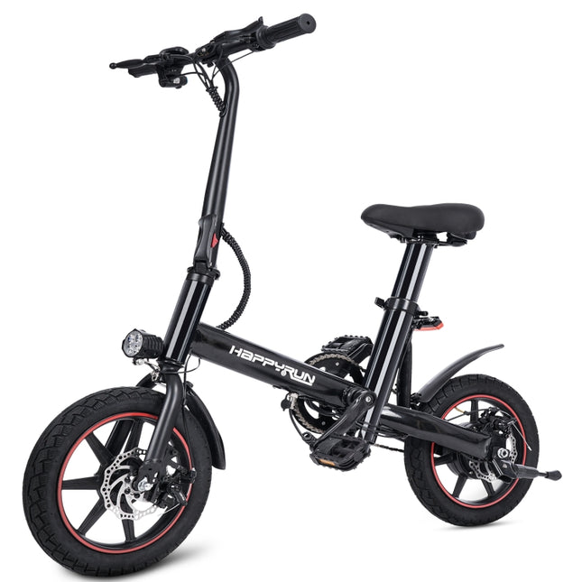 HAPPYRUN HR-X40 350W 36V / 6AH Electric Bicycle with 14 inch Tires, EU Plug, HR-X40 EU Plug