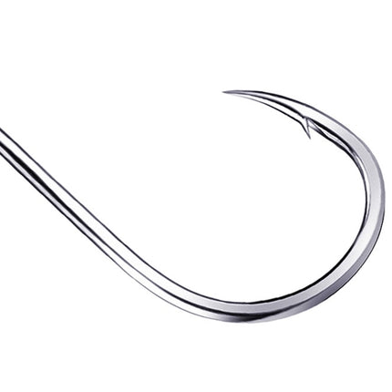 ISE 500 PCS Mixed Size Fish Barbed Hook Fishing Hooks, 3-12#