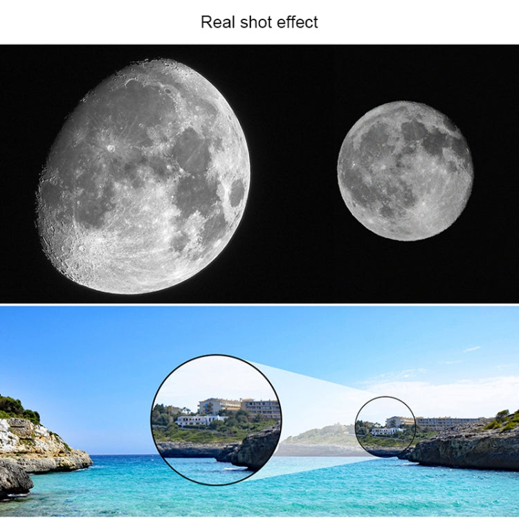 WR852 16x/66x70 High Definition High Times Astronomical Telescope with Tripod, 66x70 White