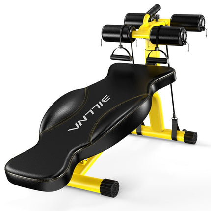 Multi-function Household Supine Board Abdominal Curl Sports Equipment, Curl Sports Equipment (Yellow), Curl Sports Equipment(Black)