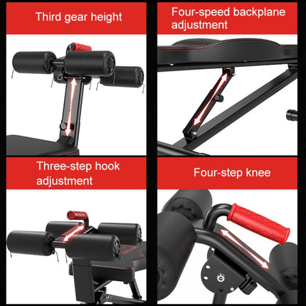 Multi-function Household Supine Board Abdominal Curl Sports Equipment, Curl Sports Equipment (Yellow), Curl Sports Equipment(Black)