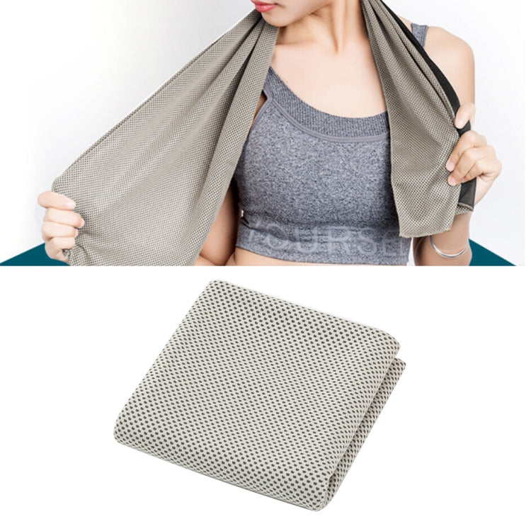 2 PCS Microfiber Fabric Gym Sports Towel Enduring Ice Towel, Size: 30*100cm