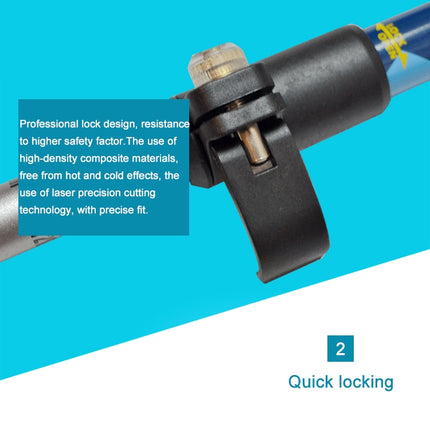 125cm Adjustable Portable Outdoor Aluminum Alloy Trekking Poles Stick, Green#125cm, Blue#125cm, Red#125cm, Yellow#125cm