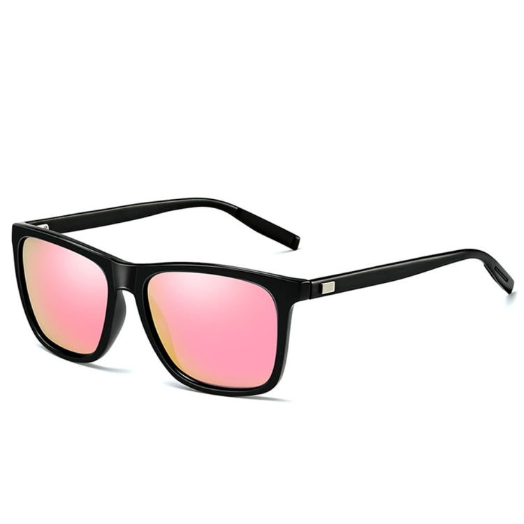 Men Retro Fashion Aluminum Magnesium Frame UV400 Polarized Sunglasses, Black Silver+ Grey, Grey+ Silver, Demi Brown + Brown, Black Tarnish+ G15 Green, Black Tarnish+ Blue, Black Tarnish+ Grey, Black Tarnish+ Pink
