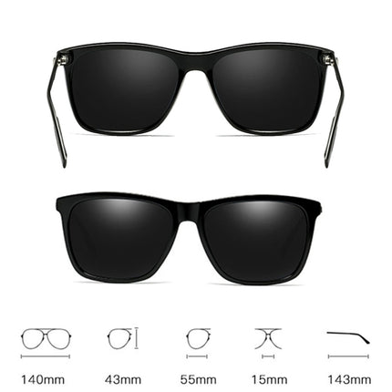 Men Retro Fashion Aluminum Magnesium Frame UV400 Polarized Sunglasses, Black Tarnish+ Pink, Black Silver+ Grey, Grey+ Silver, Demi Brown + Brown, Black Tarnish+ G15 Green, Black Tarnish+ Blue, Black Tarnish+ Grey