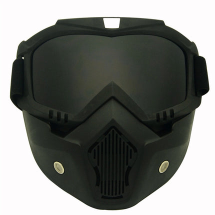 Motorcycle Off-road Helmet Mask Detachable Windproof Goggles Glasses
