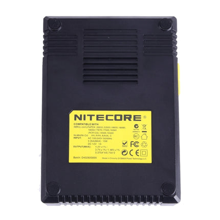 Nitecore D4 Intelligent Digi Smart Charger with LCD Display for 14500, 16340 (RCR123), 18650, 22650, 26650, Ni-MH and Ni-Cd (AA, AAA) Battery, D4