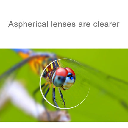 Folding Anti Blue-ray Presbyopic Reading Glasses with Case & Cleaning Cloth, +4.00D, +4.00D