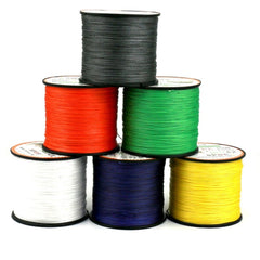 HENGJIA 8.0# 0.50mm 80LB 40.8kg Tension 500m Extra Strong 4 Shares Braid PE Fishing Line Kite Line, 8.0# 0.50mm 80LB