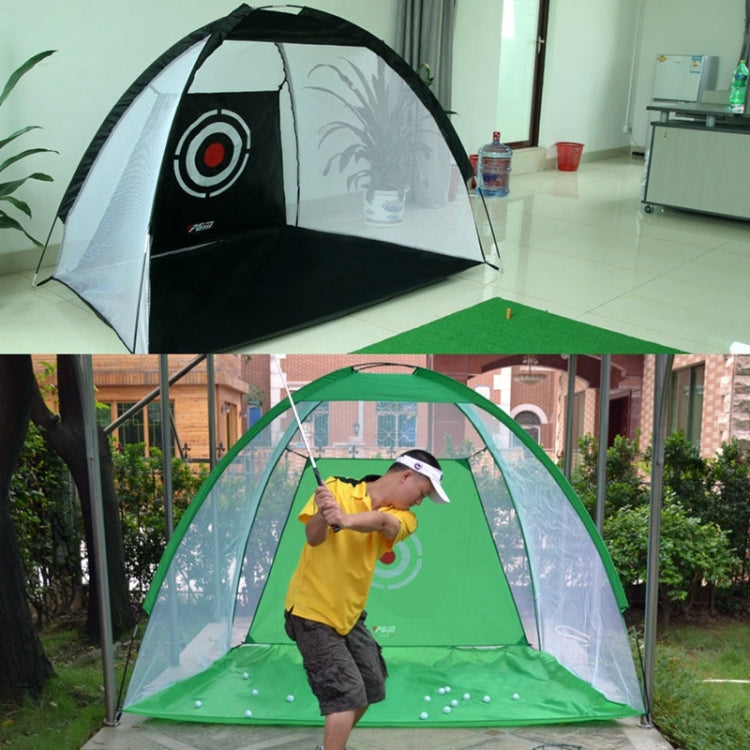 PGM Golf Training Aids Indoor Sports Hitting Practice Net 3m, with Hitting Mat & Seven-iron, 3m, with Hitting Mat
