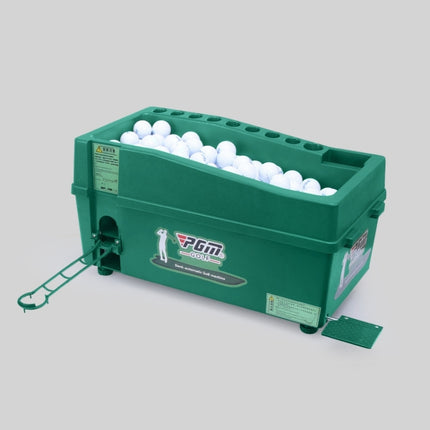 PGM Golf Ball Dispenser Automatic Tee Up Machine with Club Rack, Size: 62x32x32cm