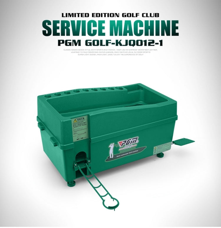 PGM Golf Ball Dispenser Automatic Tee Up Machine with Club Rack, Size: 62x32x32cm
