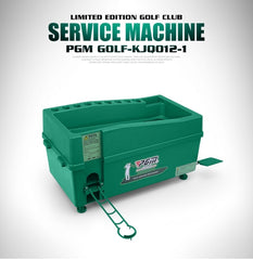 PGM Golf Ball Dispenser Automatic Tee Up Machine with Club Rack, Size: 62x32x32cm