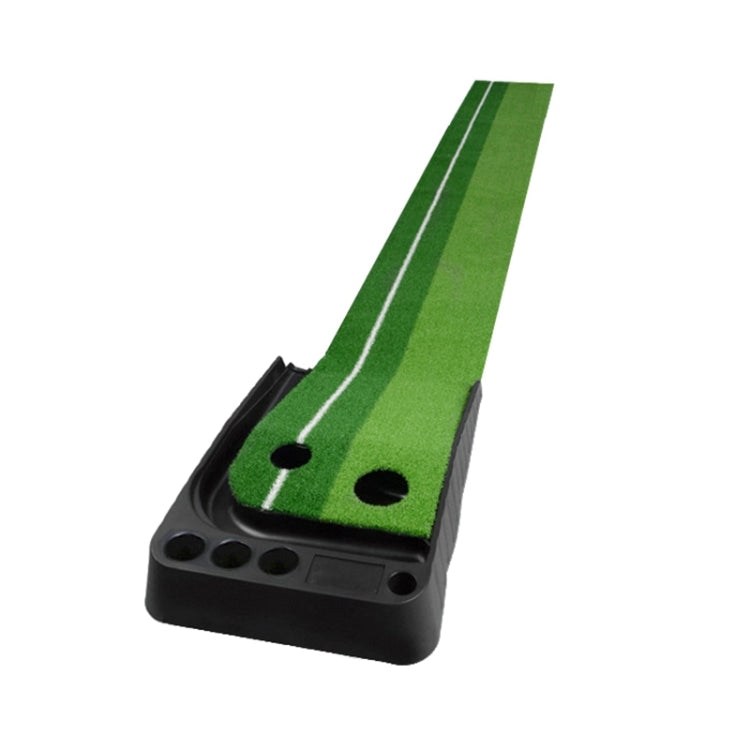 PGM Golf Mini Putting Mat Push Rod Trainer 3m, without Auto Ball Return Fairway