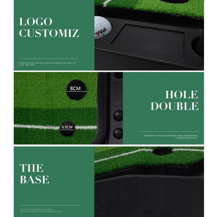 PGM Golf Mini Putting Mat Push Rod Trainer 3m, with Auto Ball Return Fairway