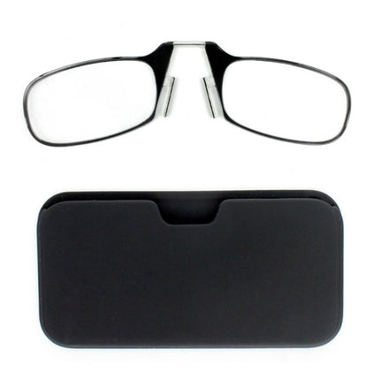 Ultra Thin High-definition Nose Resting Card Style Portable Presbyopic Hypermetropic Reading Glasses, +2.00D, +2.00D