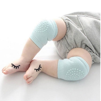 One Pair Anti-slip Children Baby Crawling Walking Knee Guard Elbow Guard Protecting Pads