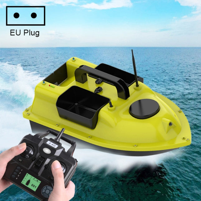 D18B GPS Outdoor Double Motors Fishing Bait Boat with 3 Bait Containers , US Plug, D18B GPS (EU Plug), D18B GPS (US Plug)