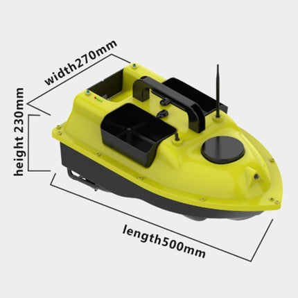 D18B GPS Outdoor Double Motors Fishing Bait Boat with 3 Bait Containers , US Plug, D18B GPS (EU Plug), D18B GPS (US Plug)